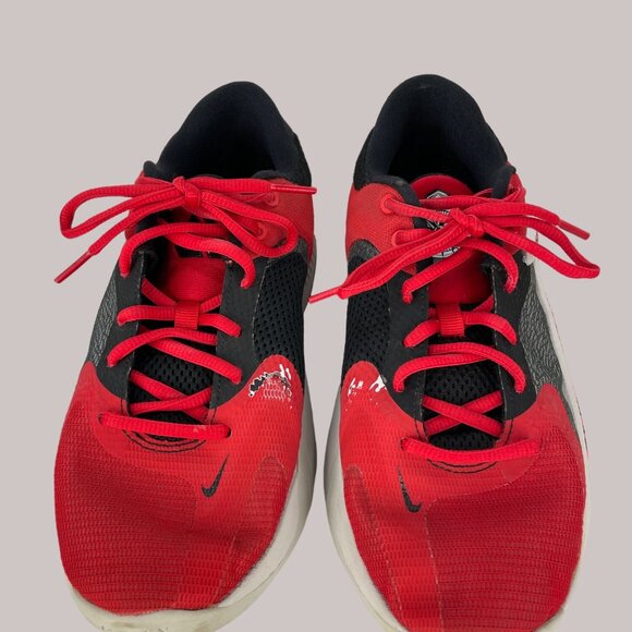 Nike Zoom Freak 4 University Red Black Basketball 7 Y - Picture 1 of 7